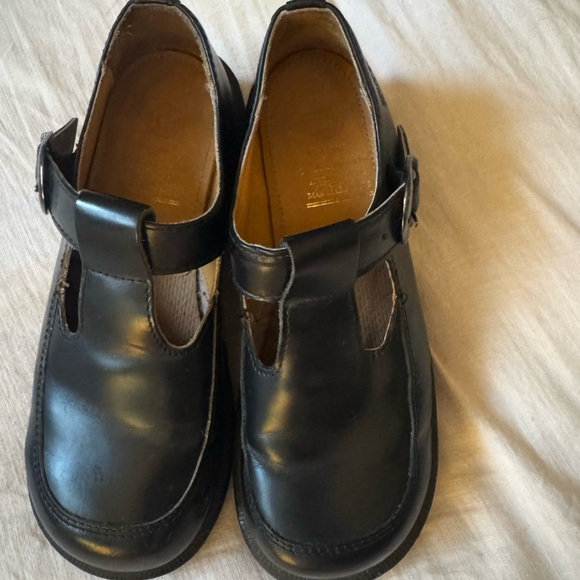 VINTAGE MINT Women’s Doc “Dr” Martens Black Mary Jane Leather Shoes UK 4 US 6 - Picture 3 of 7